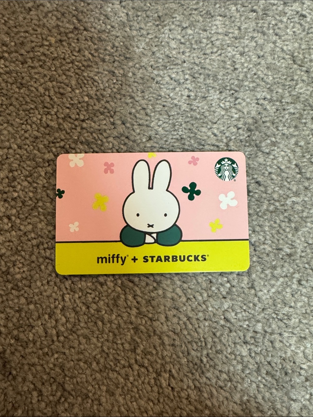Starbucks x Miffy gift card
